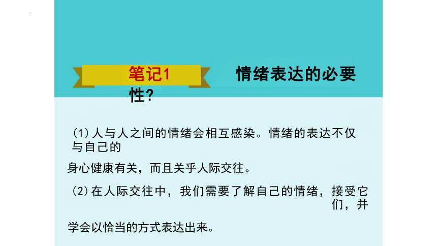 4.2 情绪的管理 课件(共20张PPT)+内嵌视频-2023-2024学年统编版道德与法治七年级下册