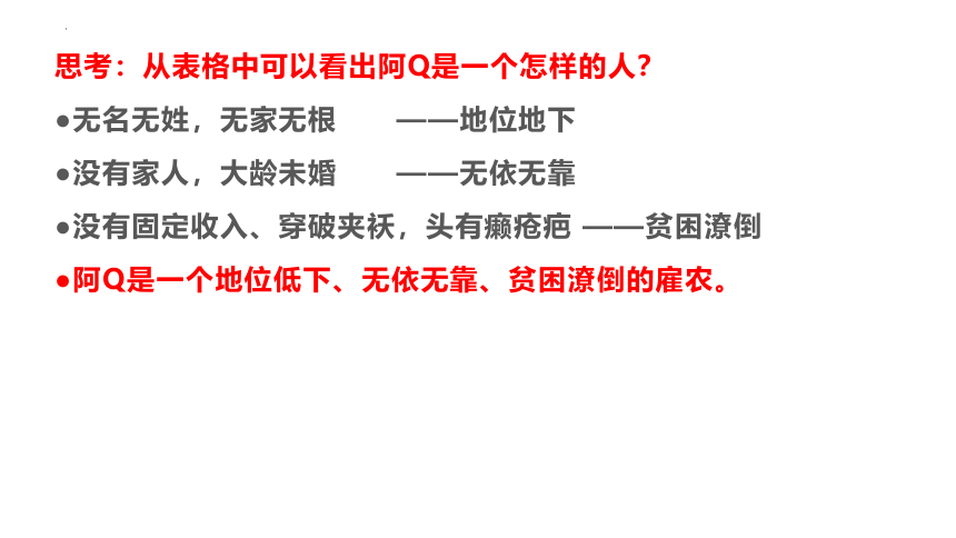 5.1《阿Q正传》课件(共33张PPT) 2023-2024学年统编版高中语文选择性必修下册