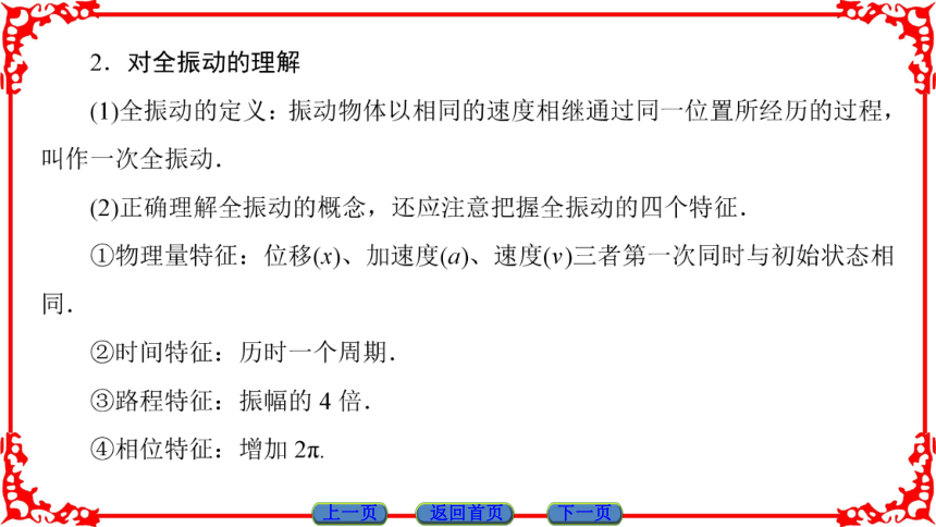 高中物理人教版选修3-4（课件）第十一章 机械振动 2 简谐运动的描述(共33张PPT)