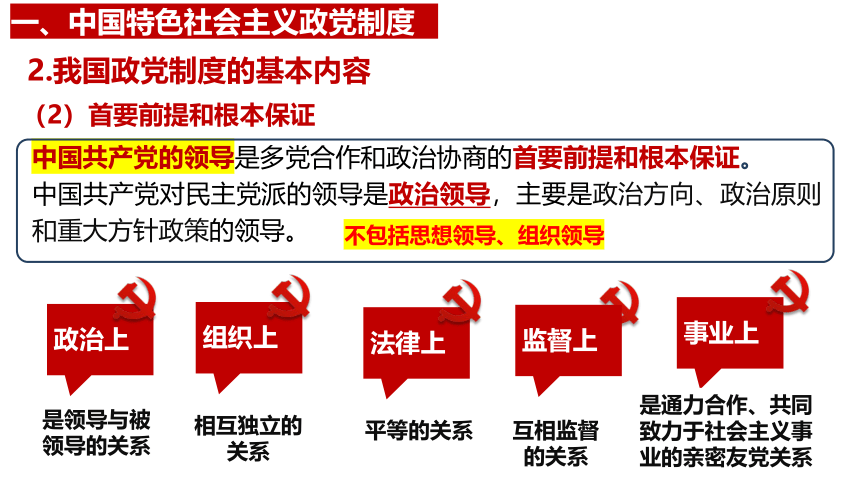 6.1中国共产党领导的多党合作和政治协商制度课件(共38张PPT+1个内嵌视频)-2023-2024学年高中政治统编版必修三政治与法治