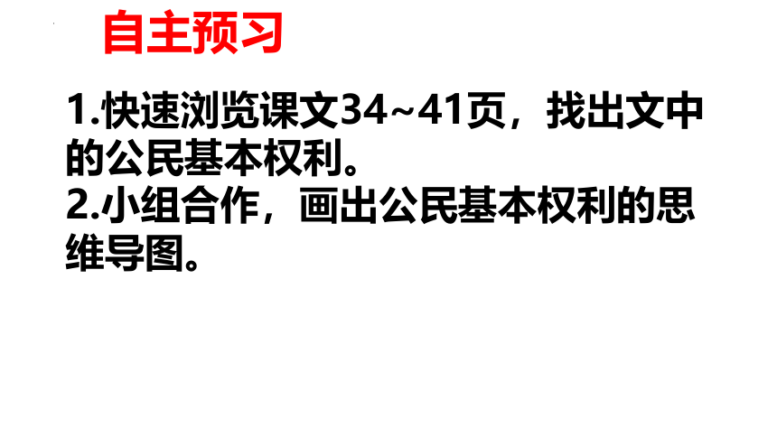 3.1 公民基本权利课件（15 张ppt）