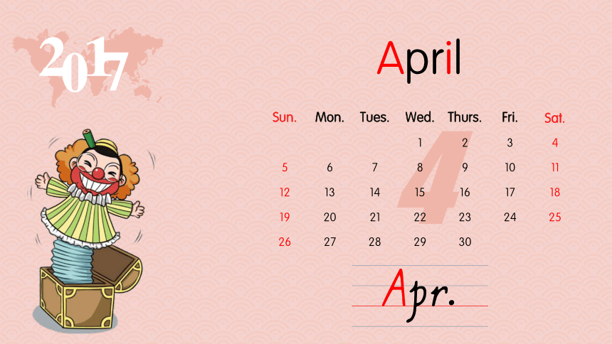 Lesson 7 Months of the Year课件（19张PPT）