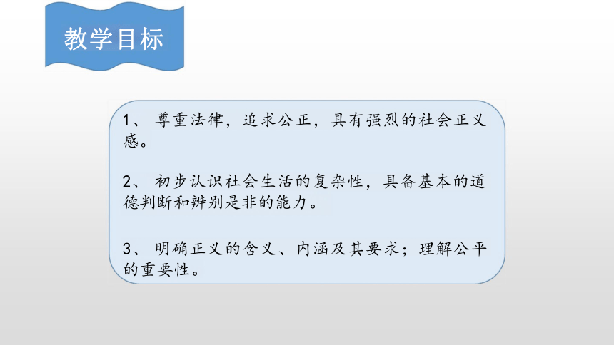 8.1 公平正义的价值 课件(共31张PPT)-统编版道德与法治八年级下册