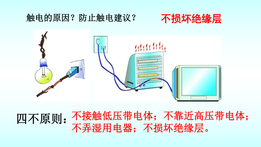 13.6安全用电 课件-甘肃省景泰县第四中学北师大版物理九年级(共20张PPT)