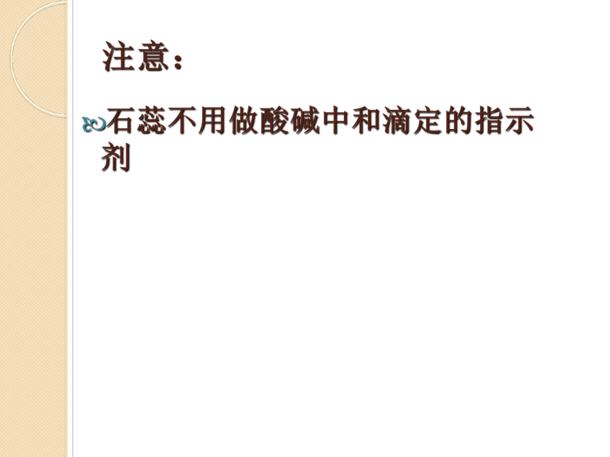 人教高二化学选修4第三章 第二节　水的电离和溶液的酸碱性（共21张PPT）