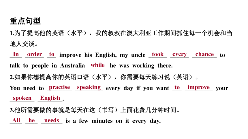 Module 7 Unit 3 Language in use 课件 (共19张PPT)2023-2024学年外研版英语九年级下册