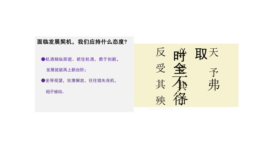 4.1 中国的机遇与挑战 课件（28张PPT）-2023-2024学年统编版道德与法治九年级下册