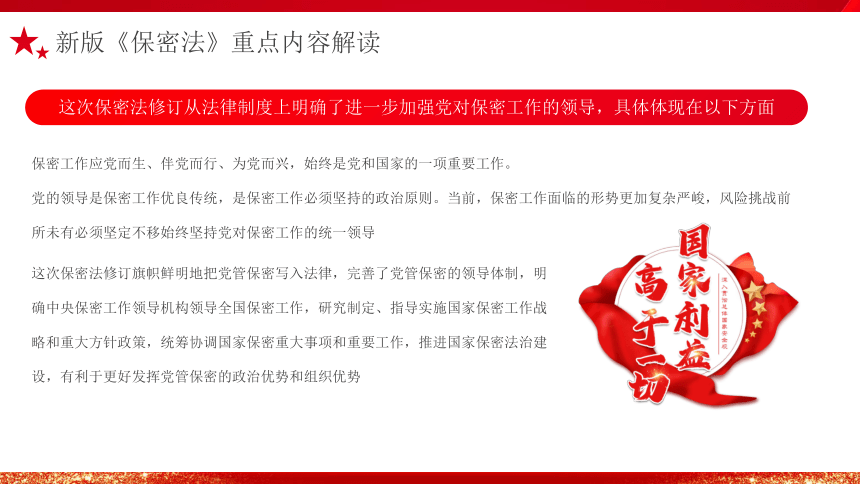 国家安全教育主题班会-----《中华人民共和国保守国家秘密法》解读学习课件(共25张PPT)