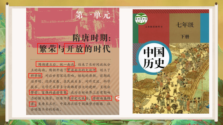 部编版七年级下册第1课 隋朝的统一与灭亡 课件（15张PPT）