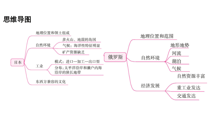 2024年福建省中考地理复习课件：日本、俄罗斯(共29张PPT)