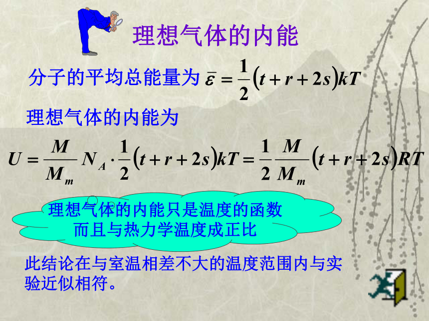 2020高中物理竞赛辅导(基础热力学)4理想气体的内能（含真题）(共17张PPT)