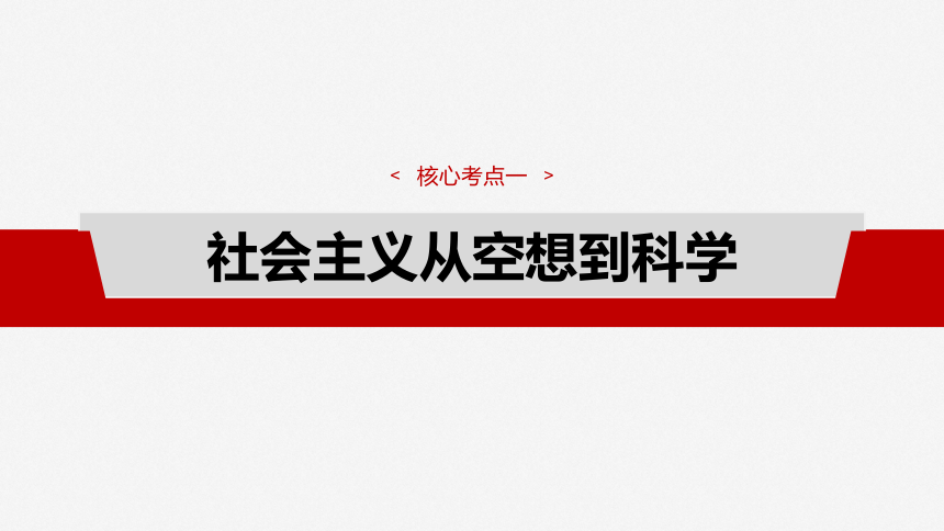 1.2  科学社会主义的理论与实践  一轮复习课件（共61张ppt）-2025届高中政治一轮复习必修一中国特色社会主义