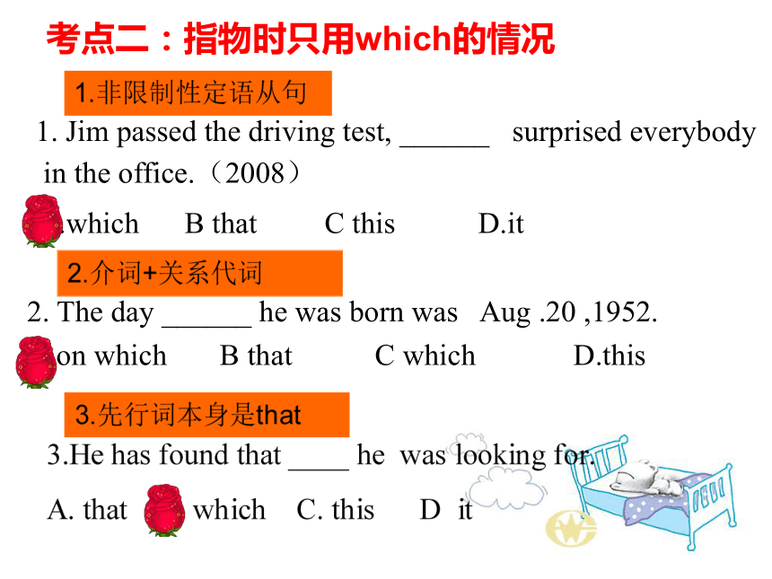 高考英语二轮专题复习：定语从句 课件（30张PPT）