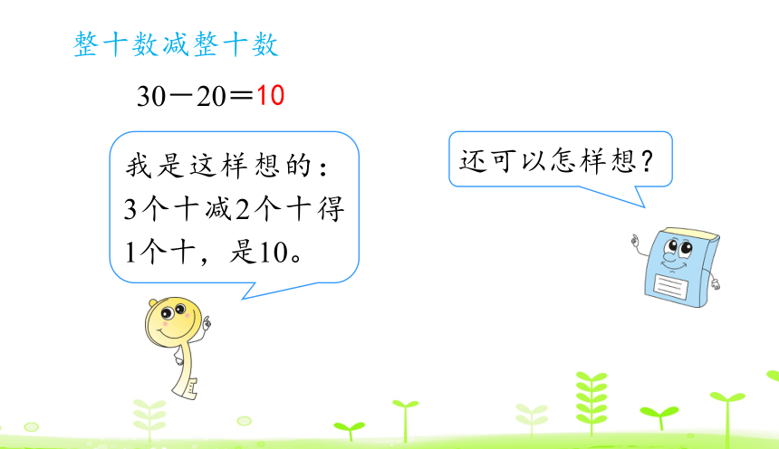 人教版数学一下6.1 整十数加、减整十数 课件（22张）