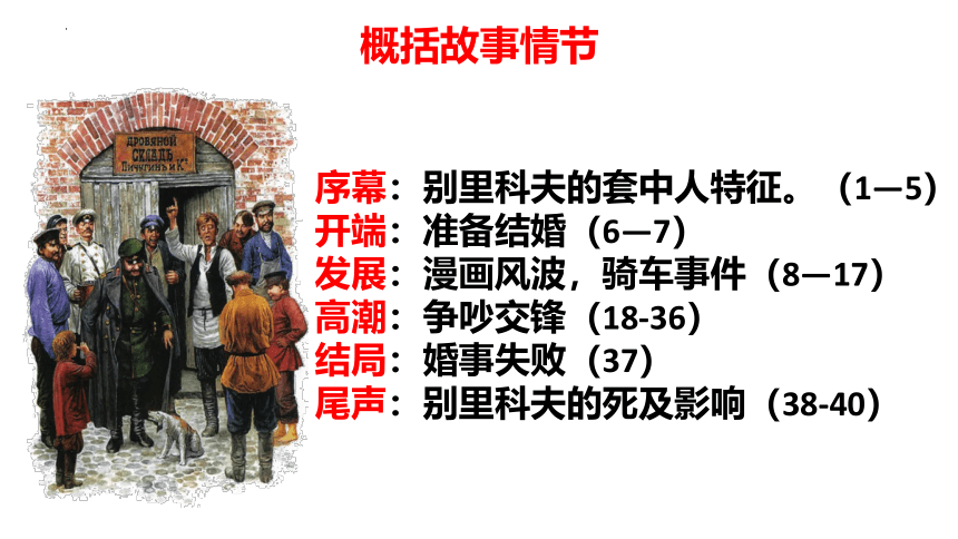 13-2《装在套子里的人》课件（共30张PPT） 2023-2024学年统编版高中语文必修下册