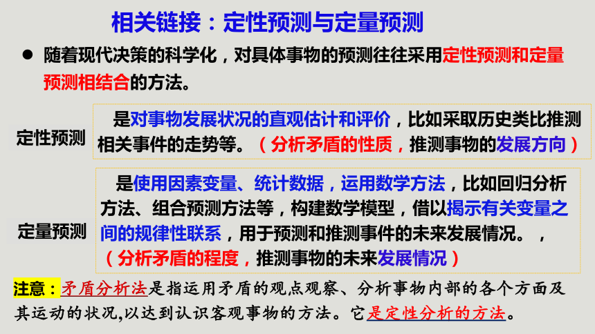 13.2 超前思维的方法与意义 课件（21张ppt）-2023-2024学年高中政治统编版选择性必修三逻辑与思维