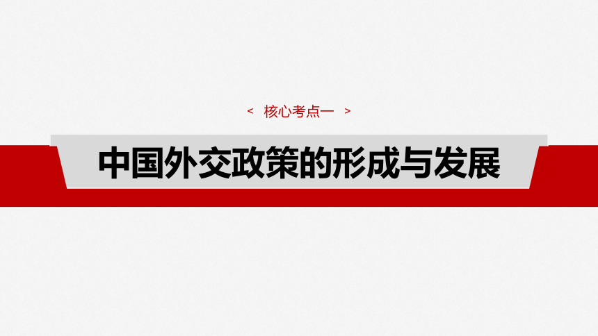 2025届高中思想政治一轮复习：选择性必修1 第二十七课　课时2　中国的外交 课件（共69张ppt）