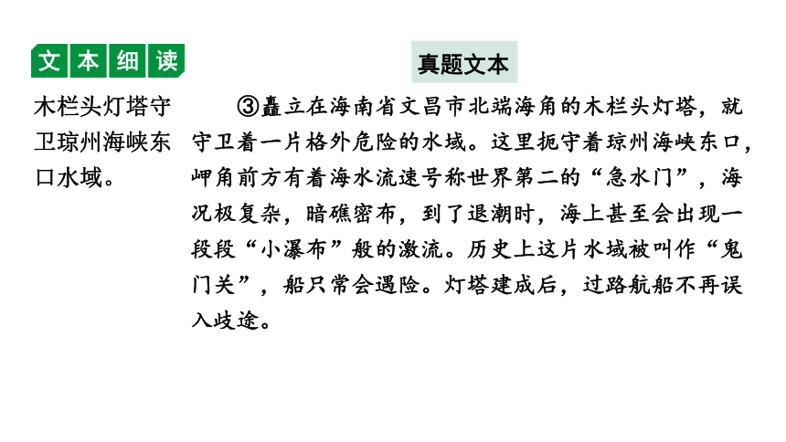 2024年海南中考语文二轮复习 现代文非连续性文本阅读常考考点讲练 课件(共19张PPT)