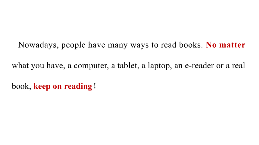 冀教版八年级下册Unit 4 The Internet Connects Us Lesson 21 Books or Computers?课件(共34张PPT)