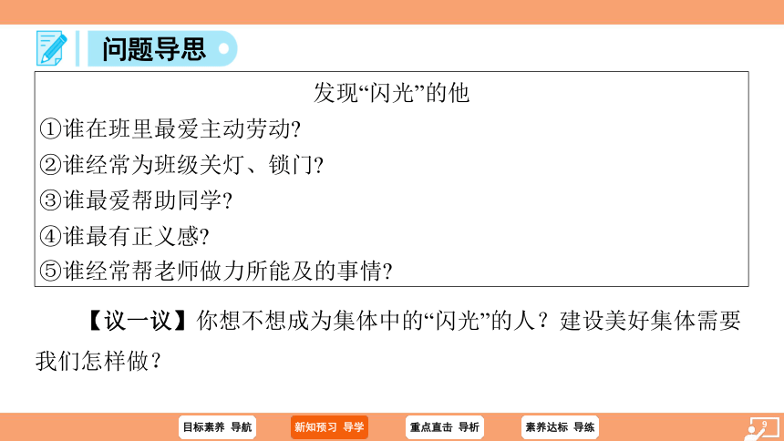 （核心素养目标）8.2 我与集体共成长 学案课件(共25张PPT) 2023-2024学年统编版道德与法治七年级下册课件