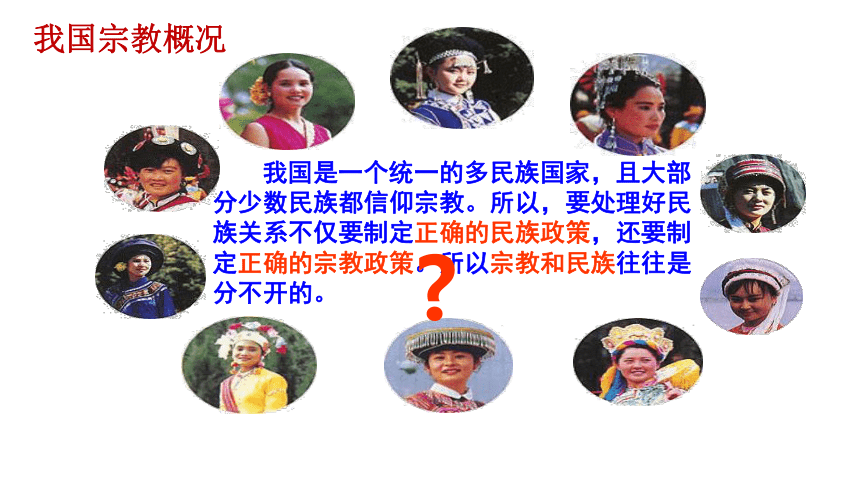 高中政治人教版必修二8.3中国共产党的宗教工作基本方针 (共20张PPT)