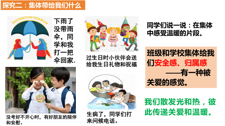 6.1 集体生活邀请我 课件(共25张PPT)+内嵌视频-统编版道德与法治七年级下册