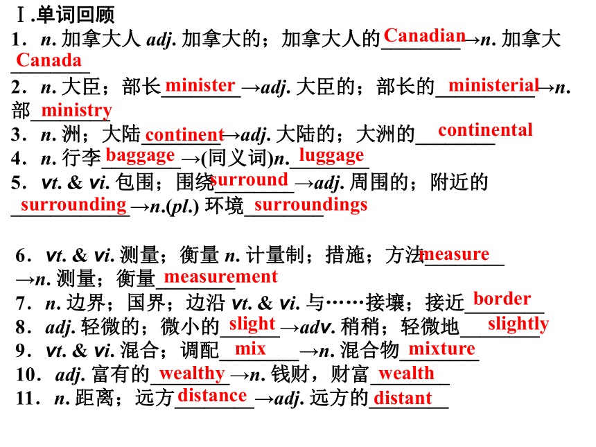 2019-2020学年人教版英语必修三 Unit 5 Canada - “The True North” Using Language(共37张PPT)