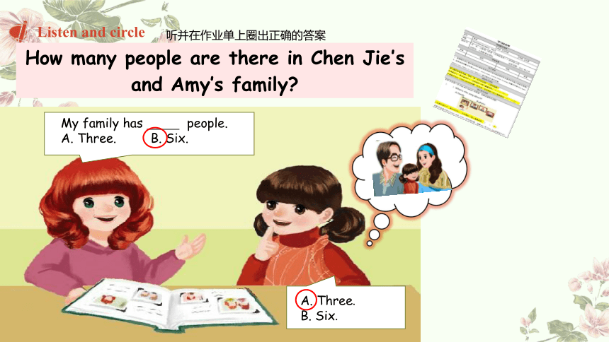 Unit 6 Meet my family! Part A Let's talk & Let's learn 课件(共30张PPT)