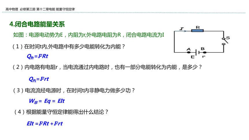 新教材物理必修第三册 12.2 闭合电路的欧姆定律 课件（35张ppt）