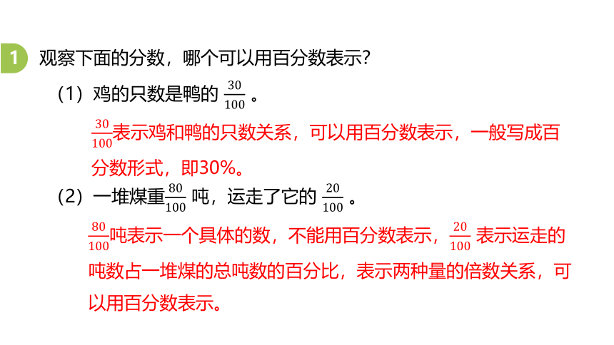 冀教版数学六年级上册第3单元百分数整理与复习课件（20张PPT)