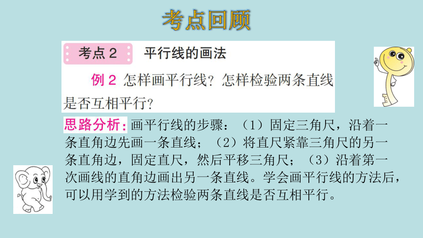 人教版数学四年级上册5平行四边形和梯形整理和复习 课件（25张ppt）