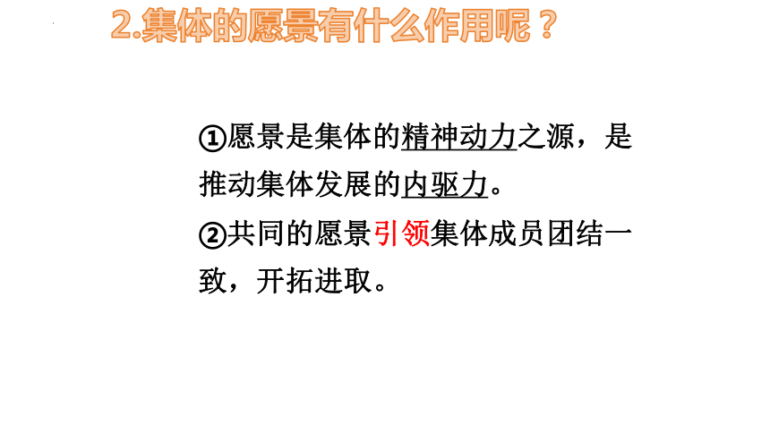 8.1 憧憬美好集体 课件(共31张PPT)-2023-2024学年统编版道德与法治七年级下册