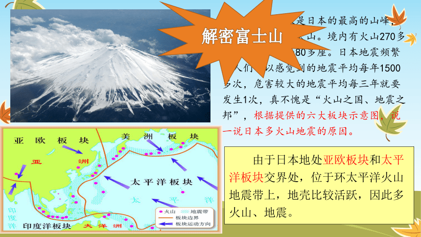 中图版八年级下册地理 7.1日本 课件（共50张PPT）