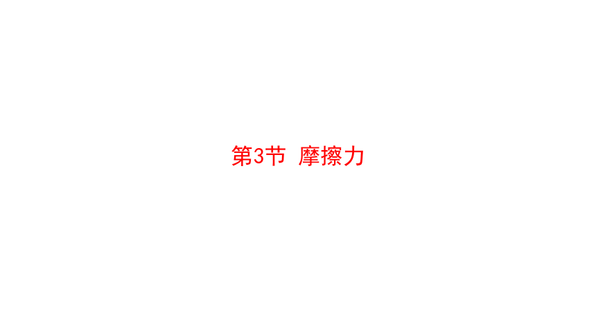 人教版八年级物理下册课件 8.3摩擦力（22张ppt）