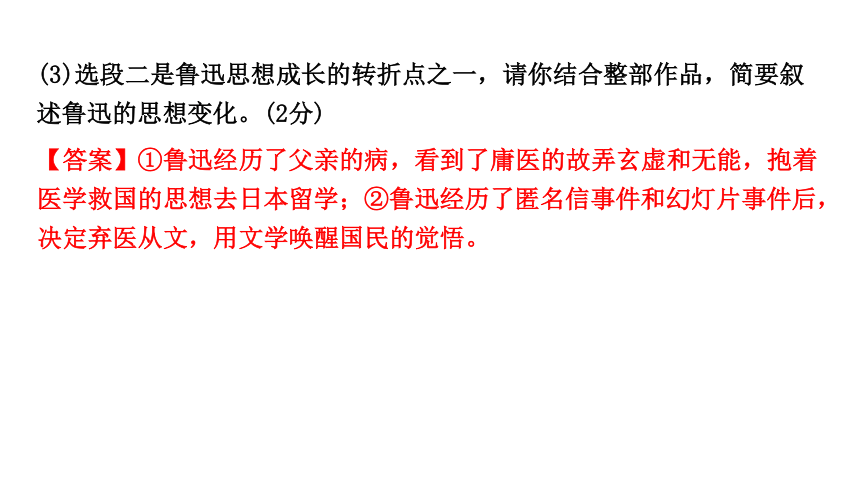 2024年宁夏中考语文二轮复习 教材“名著导读”训练（一~六）课件(共71张PPT)