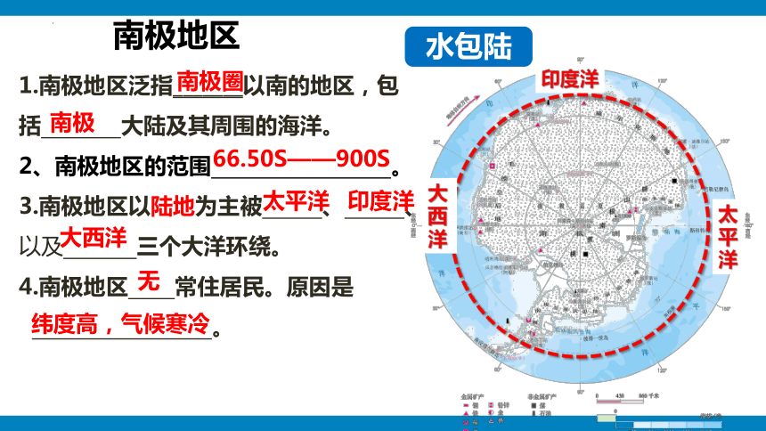 七年级下册人教版第十章 极地地区课件（共30张PPT）