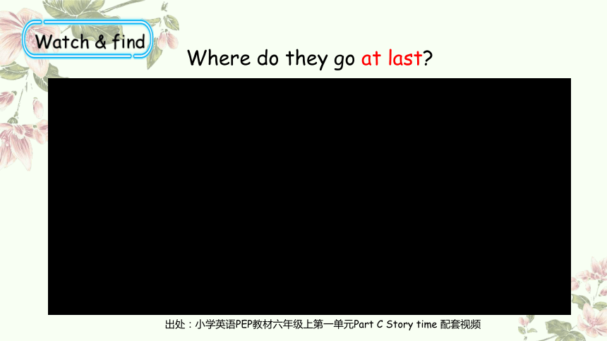 Unit 1 How can I get there Part C Story time教学课件(共20张PPT)