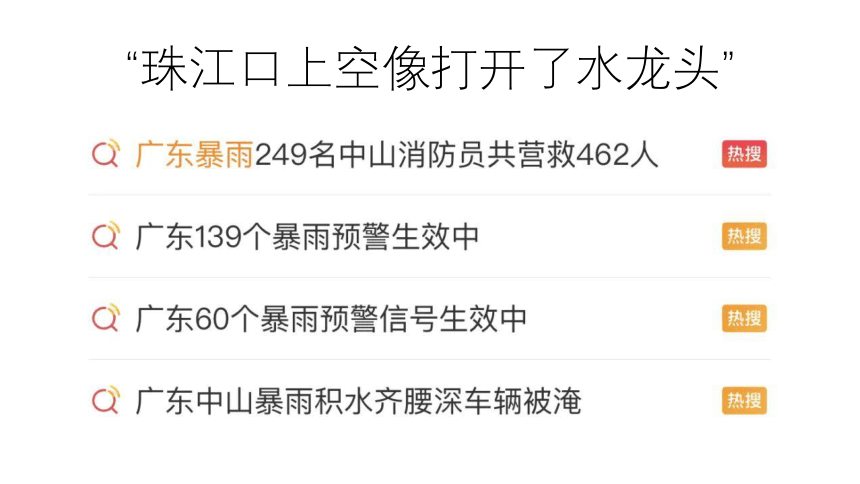 防汛”于未然，安全记心间——初中暴雨汛期安全主题班会课件(共24张PPT)