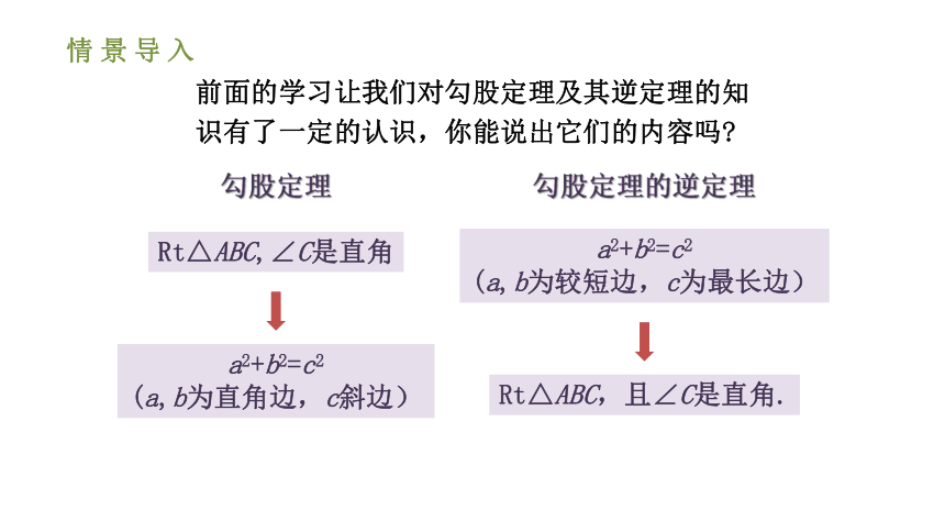 人教版八年级数学下册课件： 17.2.2勾股定理的逆定理的应用（第二课时 33张ppt）