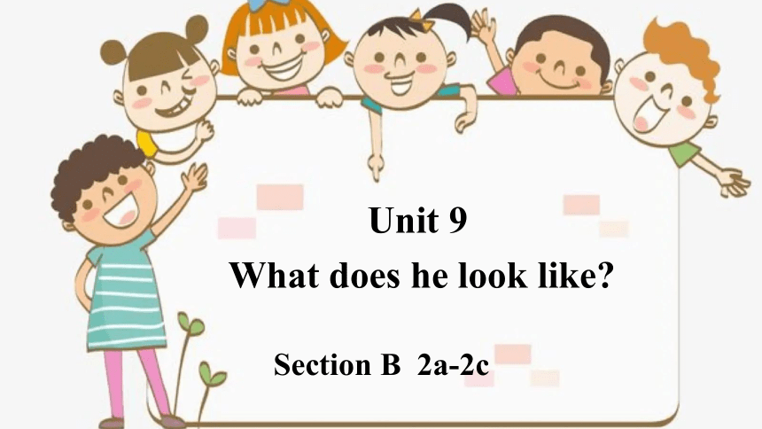 Unit 9 What does he look like?  Section B  2a-2c课件(共23张PPT) 人教新目标(Go for it)版七年级下册
