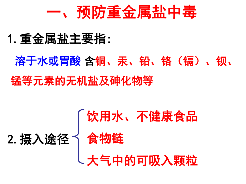 九年级化学5.3远离有毒物质课件（21张ppt）