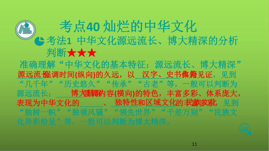 2021版高考政治一轮复习新高考使用课件 专题11 中华文化与民族精神（74张PPT）