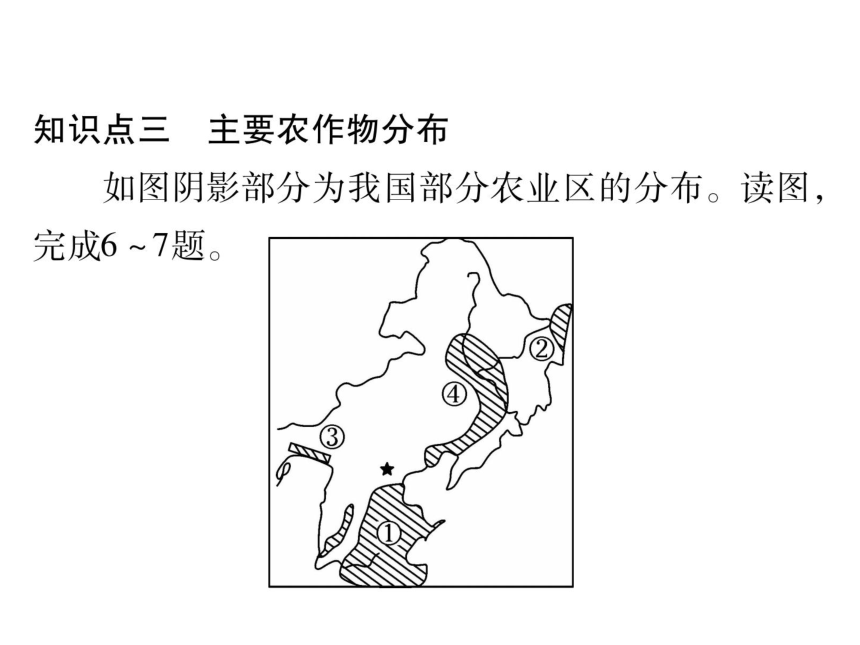 湘教版2020-2021学年八年级上册地理第四章第1节 农业 习题课件（共34张PPT）