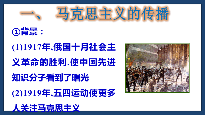 人教部编版八年级上册第14课 中国共产党诞生  课件(共21张PPT)