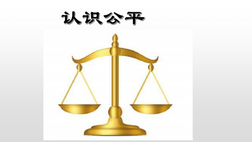 8.1 公平正义的价值 课件(共31张PPT)-统编版道德与法治八年级下册