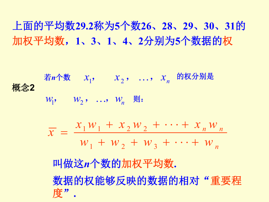 人教版八年级数学 下册：20.1.1 平均数课件(共18张PPT)