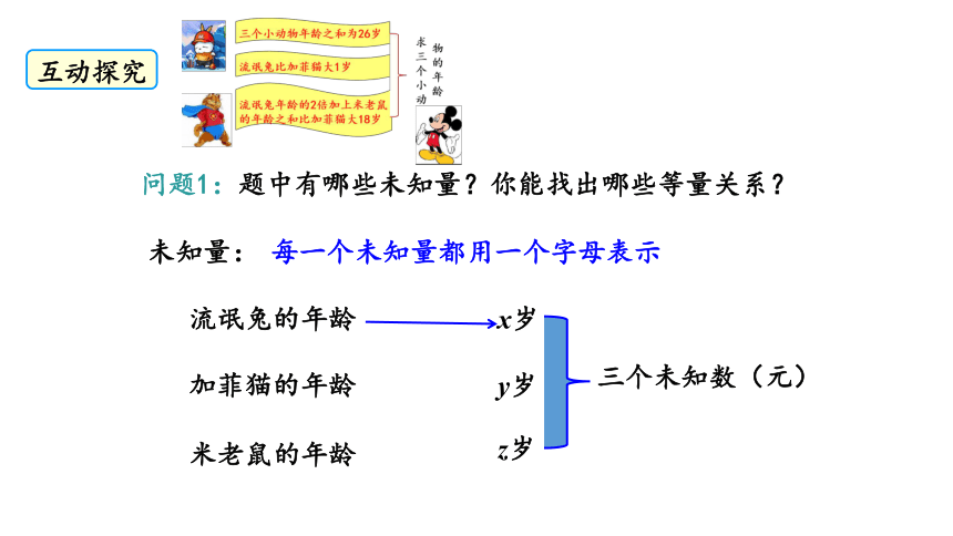 人教版数学七年级下册8.4 三元一次方程组的解法课件（共19张PPT）