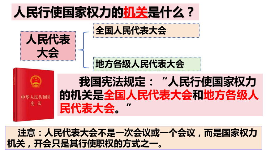 6.1 国家权力机关 课件(共31张PPT)-2023-2024学年统编版道德与法治八年级下册 (1)