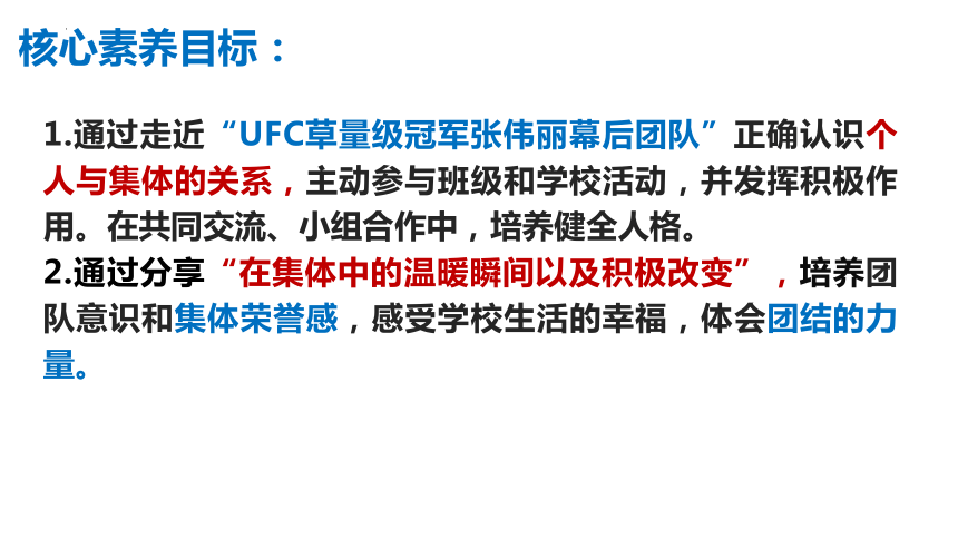 （核心素养目标）6·1 集体生活邀请我(共21张PPT)  2023-2024学年七年级道德与法治下册同步课件（统编版）