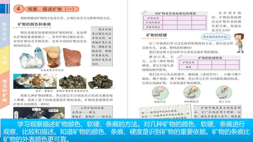 教科版小学科学四年级下册《岩石和矿物》单元复习（课件27PPT）